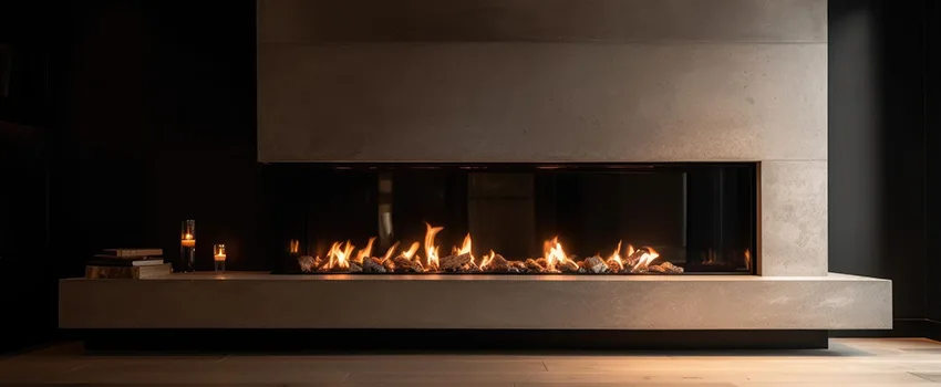 Gas Fireplace Ember Bed Design Services in Colton, California