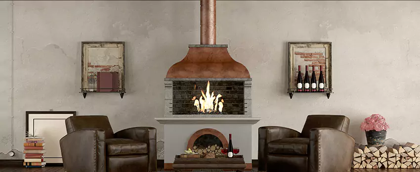 Thelin Hearth Products Providence Pellet Insert Fireplace Installation in Colton, CA