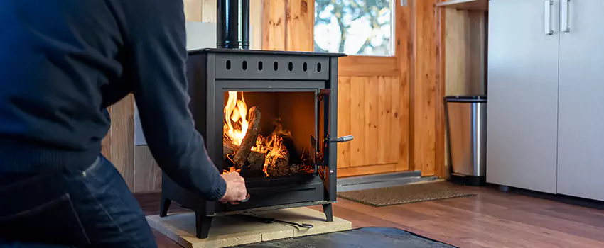 Open Hearth Wood Fireplace Installation in Colton, CA