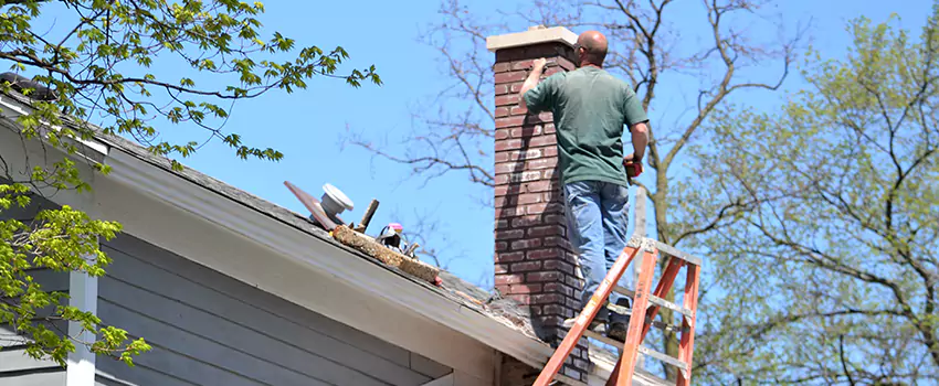 Vinyl and PVC Chimney Flashing Installation in Colton, CA